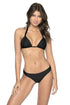 PQ Swim Midnight Gold Isla Triangle Bikini Top